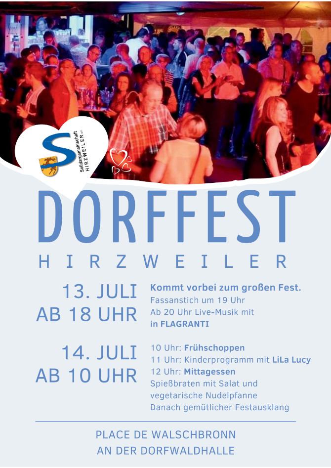 Dorffest Hirzweiler 2024